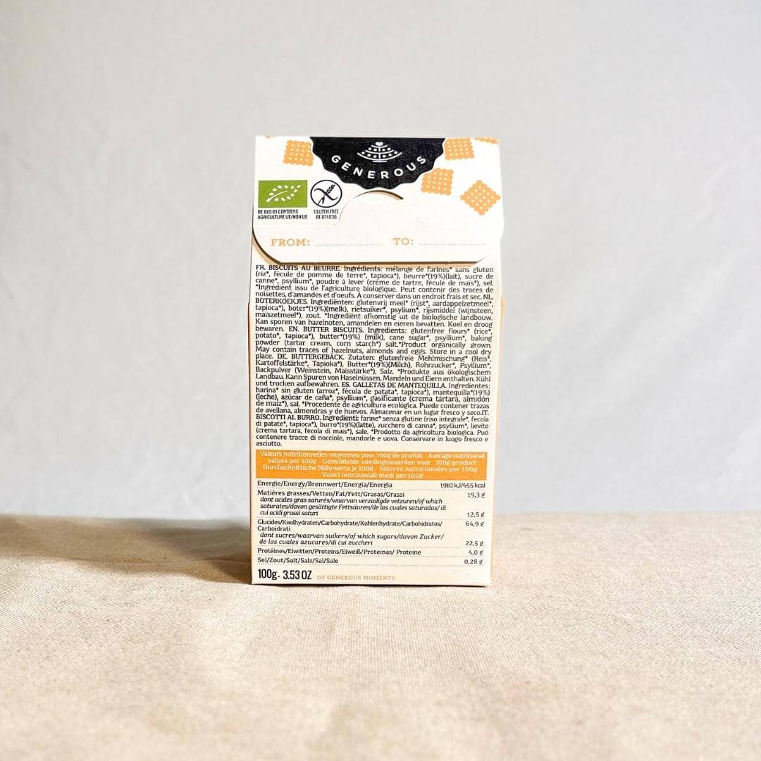 Pierre P’tit Beurre – Glutenfreie Butterkekse