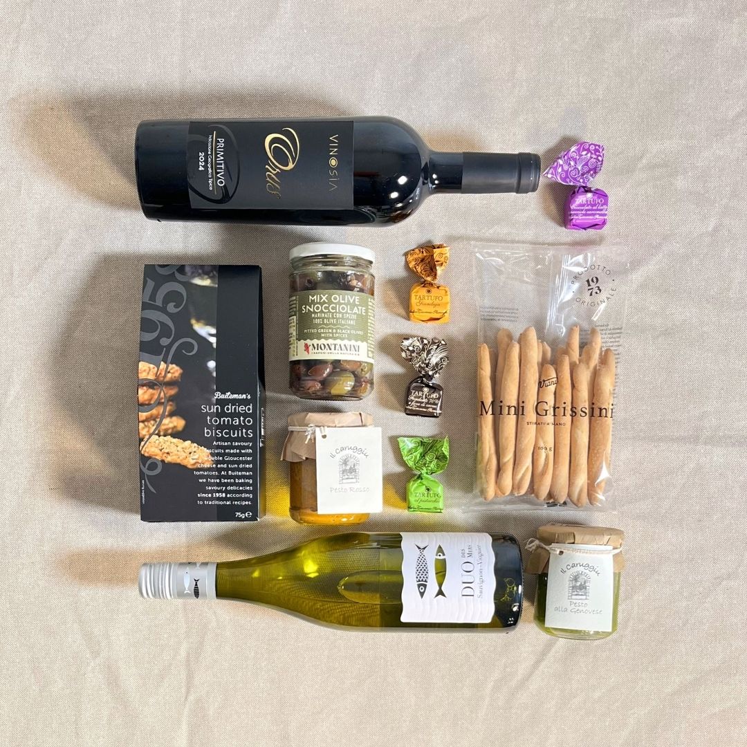 Feinkost Geschenkkorb „Weinabend“