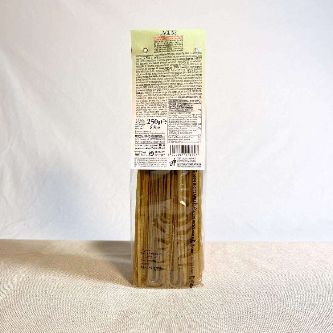 Linguine - Knoblauch & Basilikum (250 g)