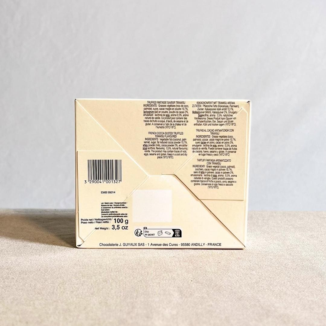 Schokoladentrüffel mit Tiramisu (100 g)