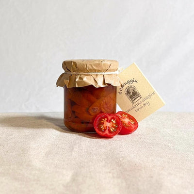 Halbgetrocknete Kirschtomaten - in Öl (190g)
