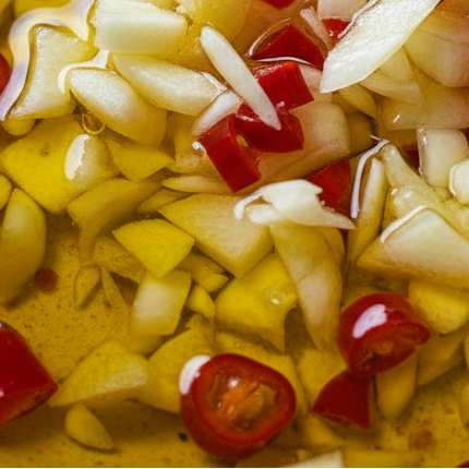 Gehackter Knoblauch mit Öl und Chili (180 g)