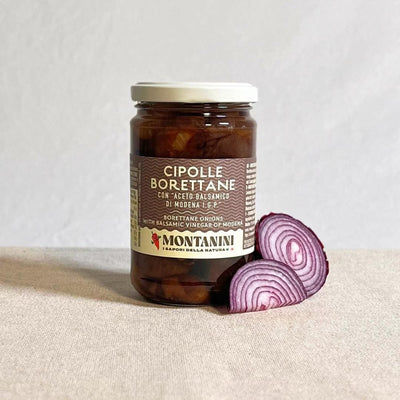 Borettane Zwiebeln in Balsamico – Montanini 300 g