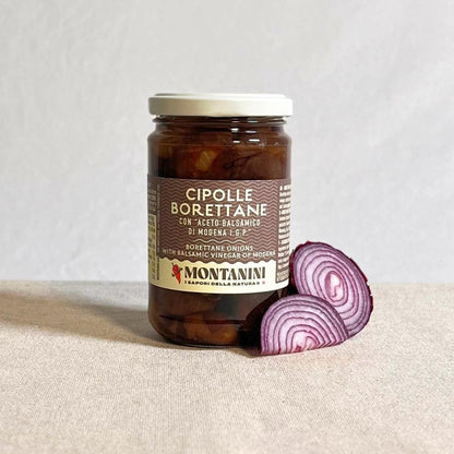 Borettane Zwiebeln in Balsamico – Montanini 300 g