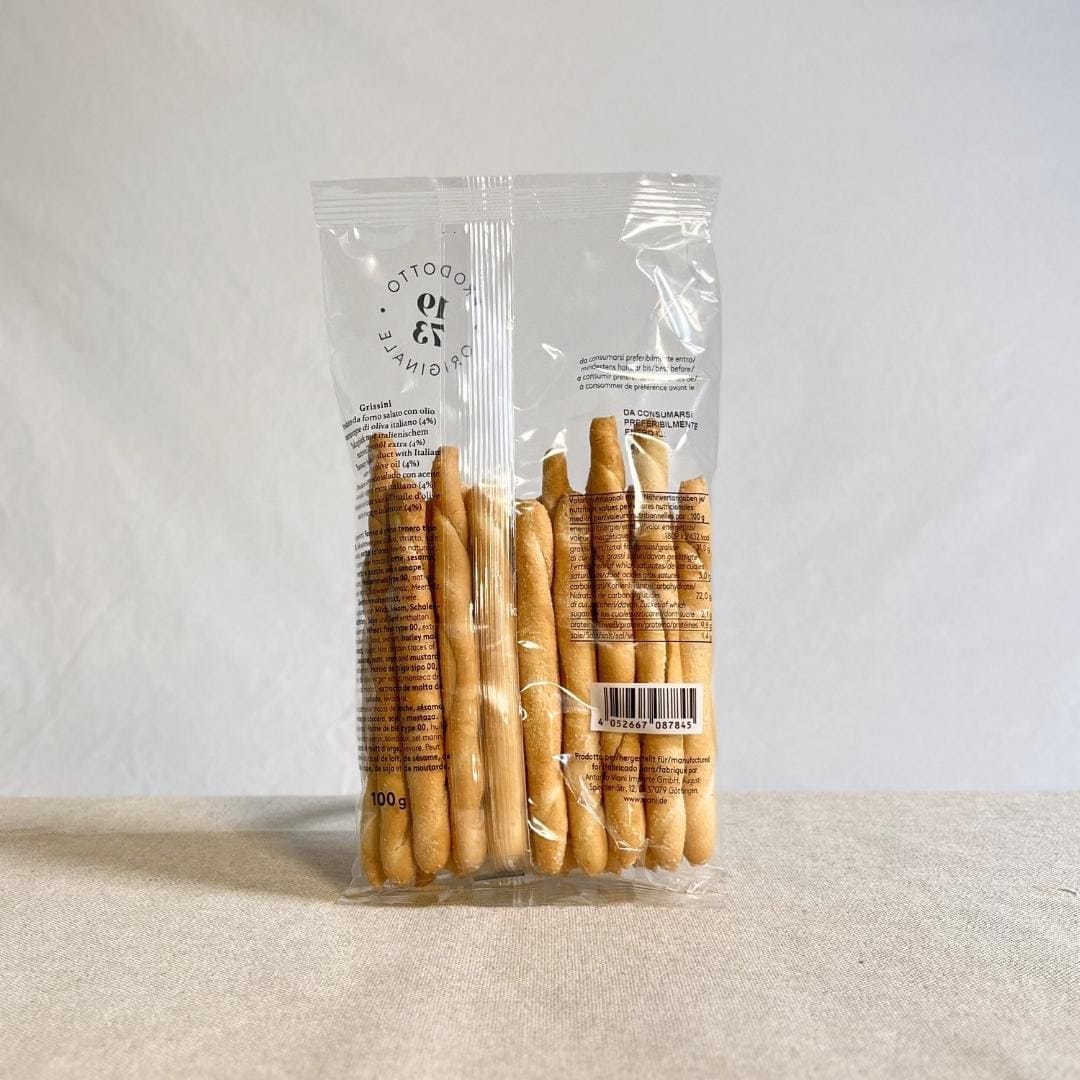 Handgerollte Mini‑Grissini (100 g)