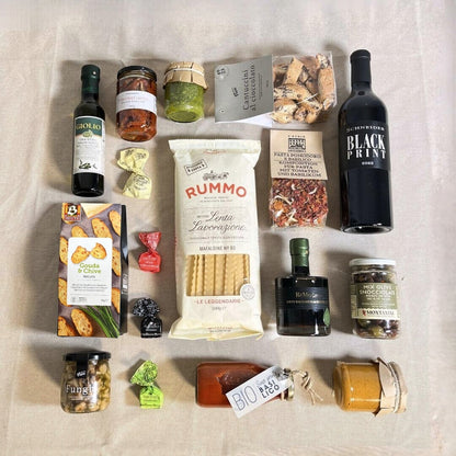 Mediterranes Geschenkkorb – Gourmet Kiste