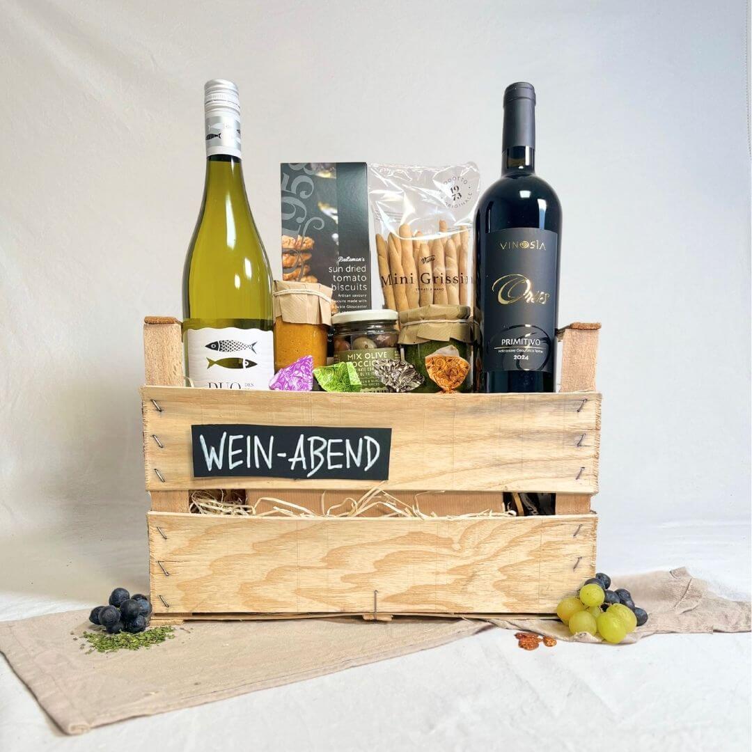 Feinkost Geschenkkorb „Weinabend“