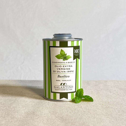 Natives Olivenöl Extra - Basilikum (250 ml)