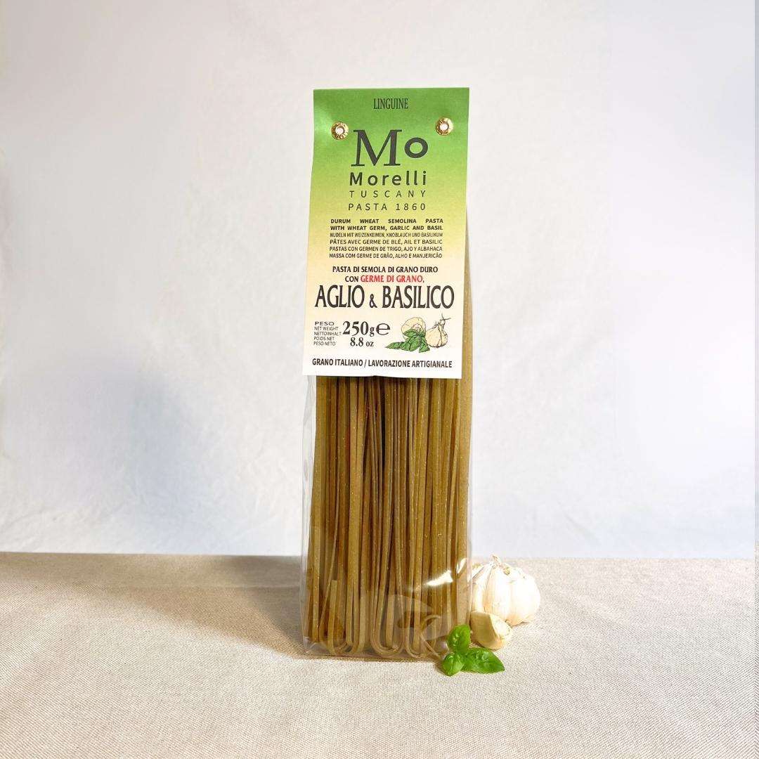 Linguine - Knoblauch & Basilikum (250 g)